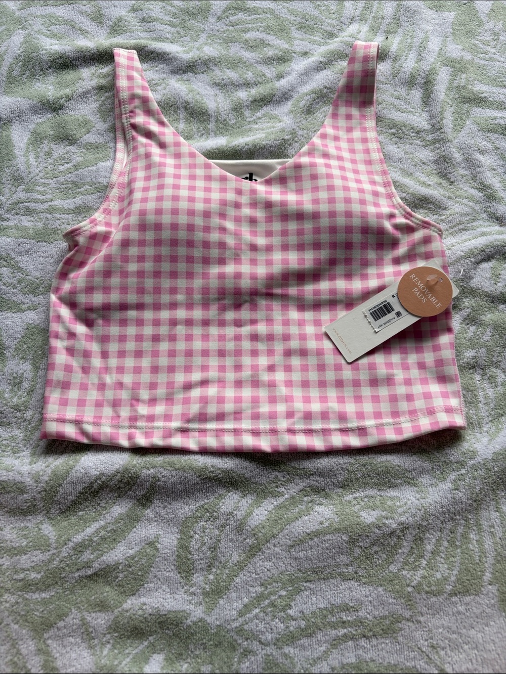 GB girls Pink And White Cute Top